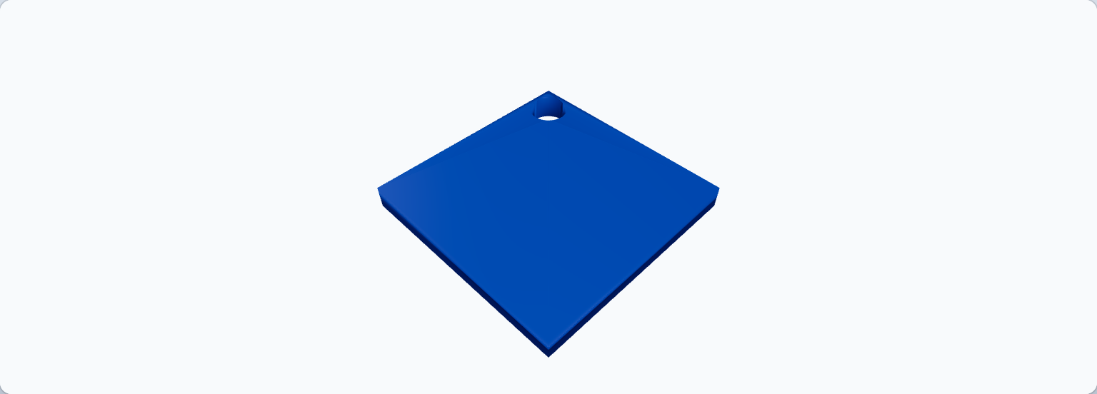Custom SVG Keyring preview